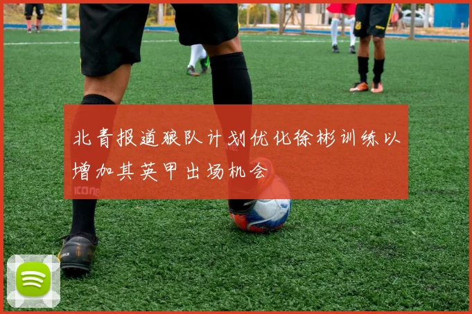北青报道狼队计划优化徐彬训练以增加其英甲出场机会